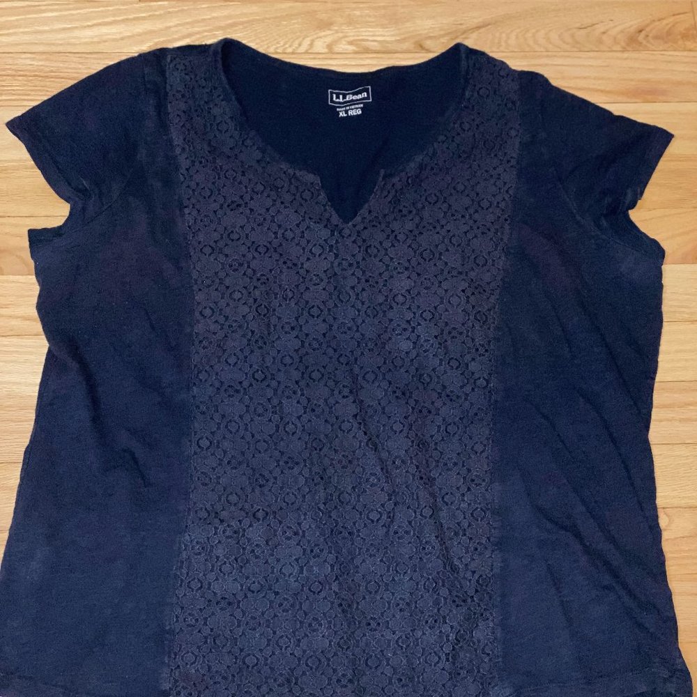LLBean size XL women's shirt